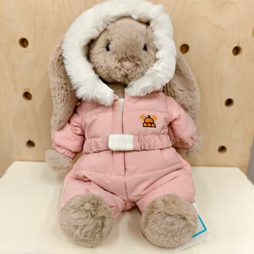 英国jellycat圣诞新品毛绒玩偶礼物滑雪装邦尼兔巴塞星星雪人现货