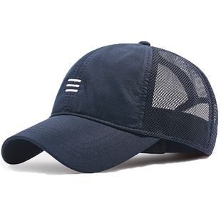 帽子男款夏季鸭舌帽中老年人薄款防晒棒球帽爸爸爷爷遮阳太阳帽夏