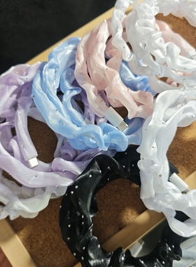 适用苹果17/16pro 16e/15proMax手机充电器保护套20W数据线保护线