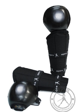 SPES新款半包护臂套装 护小臂+护肘兵击HMEA短棍护具国际代购