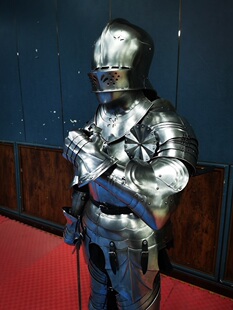 欧洲中世纪哥特盔甲淬火buhurt全甲