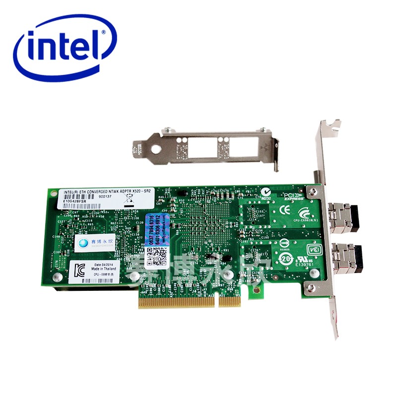 万兆网卡Intel/英特尔X520SR2