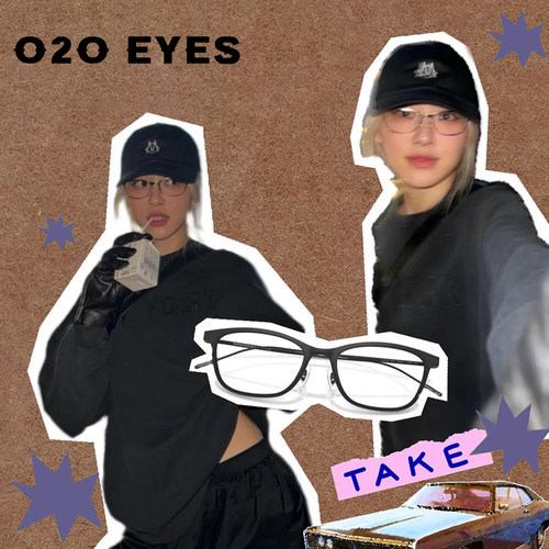 超轻纯钛Rose朴彩英同款眼镜