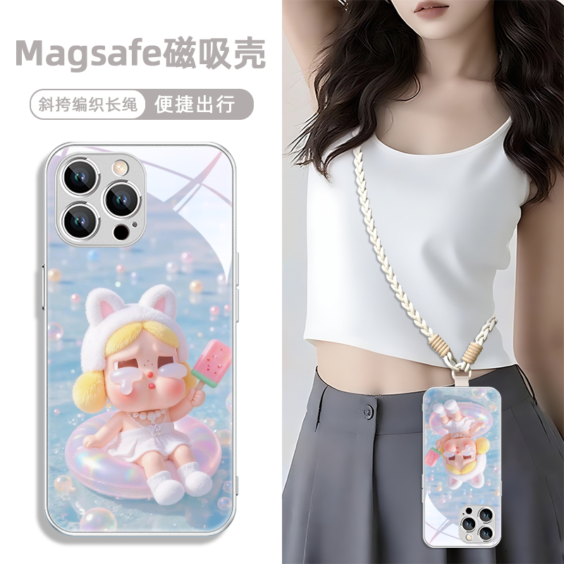 适用苹果华为小米磁吸手机壳iPh