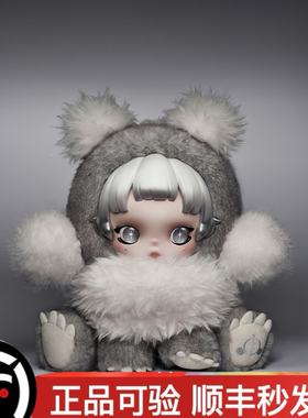 POPMART泡泡玛特θ SKULLPANDA熊叛叛毛绒公仔玩具礼物