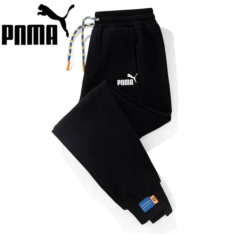 클리어런스 특가|지역 10%할인|기간한정할인 | 봄 가을 순면 남녀공용 스웨트팬츠 캐주얼 롱팬츠