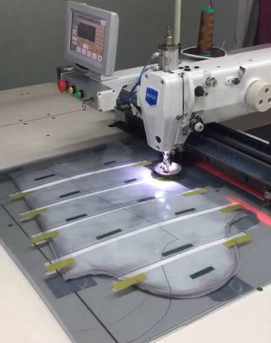 服装模板定制全自动模板机专用模板行线模板棉衣羽绒服模板包邮