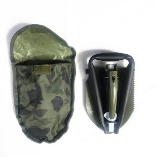 正品6411工兵锹户外便携多功能可折叠铲锹镐锯起钓鱼野营Q4T军迷