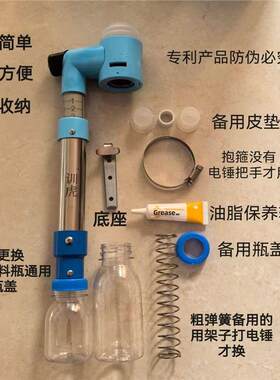 电锤防尘罩冲击钻集尘器接灰吸灰神器新型新款打钻孔吸尘器罩专用