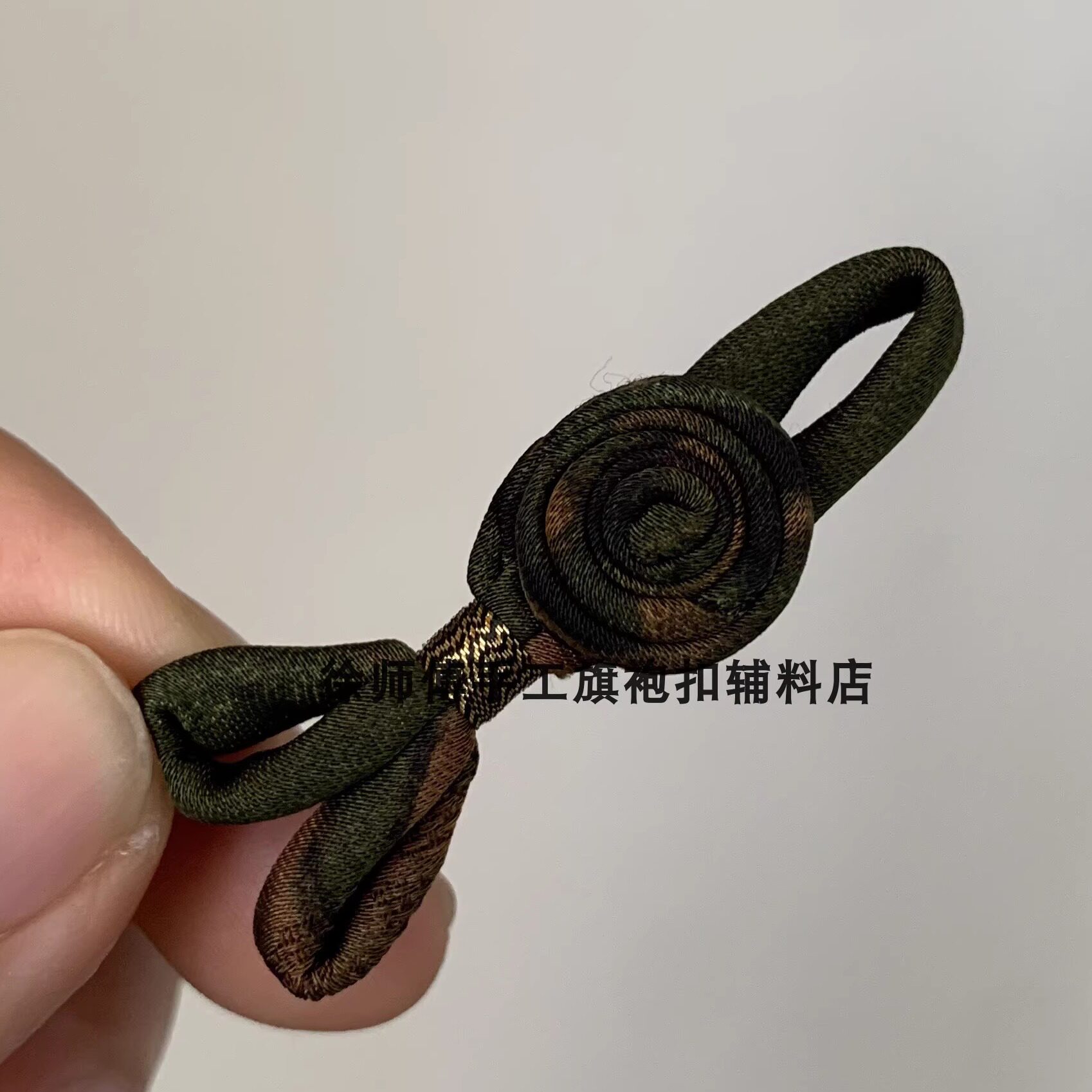 【来样定制】圆盘燕尾结盘花扣旗袍扣手工制作来图订做