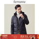 印烫字母保暖可脱卸帽羽绒服8272 ferrante费兰特意式 秋冬男士