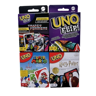 美国UNO优诺乌诺双面多人卡牌