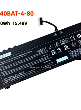 全新原装蓝天 神舟 机械师 七彩虹 V540BAT-4-80 笔记本电池80Wh