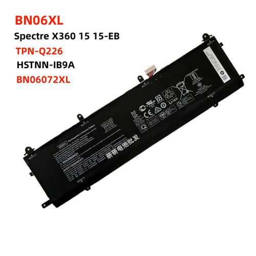 惠普 HP TPN-Q226 Spectre X360 15 15-EB 笔记本电池 BN06XL