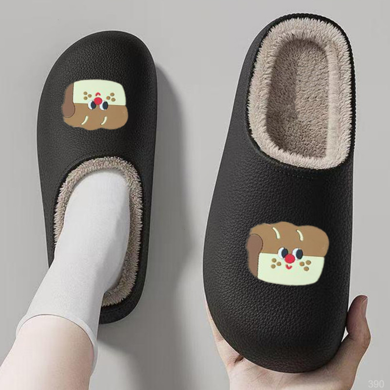 防水防滑2025年新款卡通棉鞋女加厚软底毛绒内里居家外穿保暖棉拖