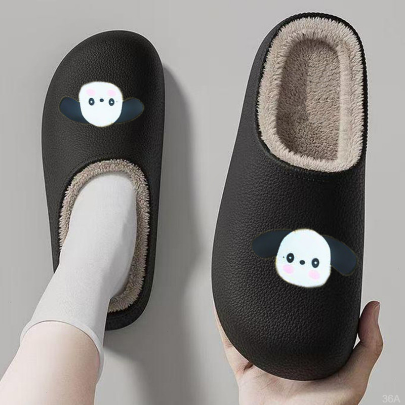 包头棉拖鞋女冬季居家外穿情侣加厚防滑新款百搭厚底保暖棉拖