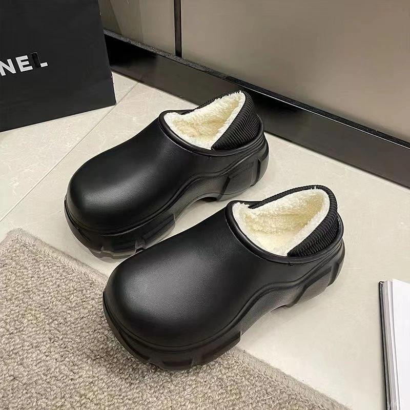 棉拖鞋女款冬季外穿高颜值爆款外穿高级感ins风保暖包跟网红棉拖