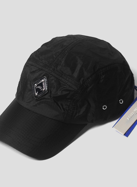 夏天ACW冷墙标徽显脸小防晒鸭舌帽男女百搭个性黑色遮阳棒球帽子