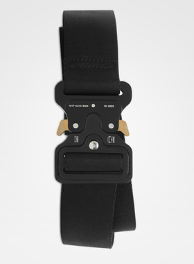 1017潮流ALYX个性工装9SM机能锁扣腰带男女百搭尼龙黑色帆布裤带