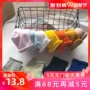 Vớ màu cam tất nữ ống cotton mùa hè Hàn Quốc thủy triều hoang dã rắn màu uốn xoăn mùa hè mỏng phần vớ - Vớ hàng tuần các loại tất vớ nam nữ