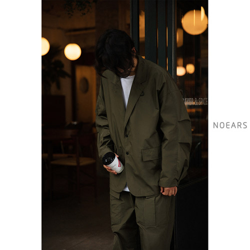 Cityboy复古户外机能休闲薄西装