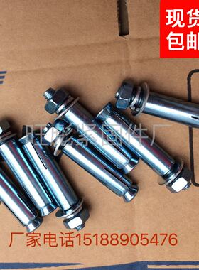 包邮膨胀螺丝加长膨胀螺栓拉爆螺栓M6M8M10M12M14M16*200x250x300