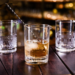 搅拌杯 捷克款 鸡尾酒调酒杯 Mixingglass搅拌杯 水晶调酒杯 日式
