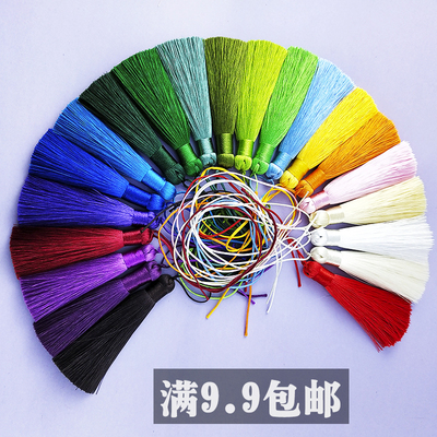 diy中国结古典耳坠佛珠流苏穗子