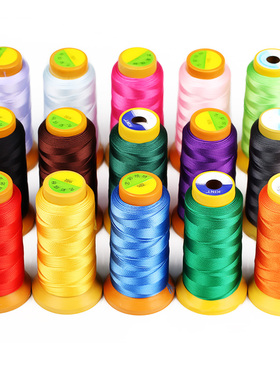 涤纶高强线diy手工编织绳3/4/6/9/125股线串珠线手链戒指缠绕线材