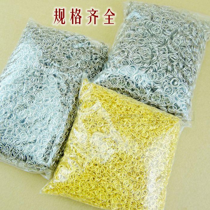 铁圈/铁环/DIY金色银色6-10毫米圈手工材料单圈 小铁环小铁圈
