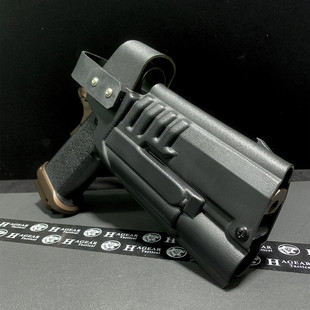哈格Holster TTI枪套 适用战斗大师/2011 搭配SureFire X300UA/UB
