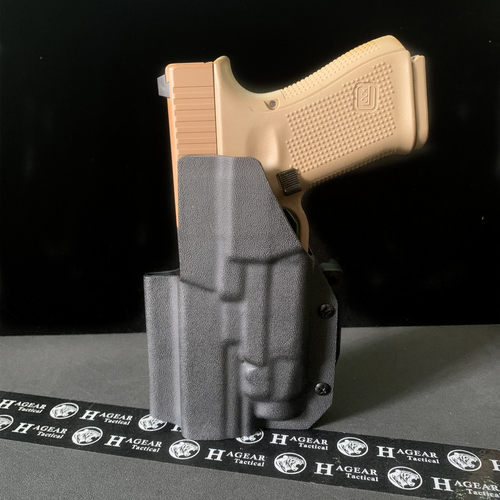 哈格Holster Glock枪套带TLR-7 IWB隐藏 适用17/18/19/26/43/45