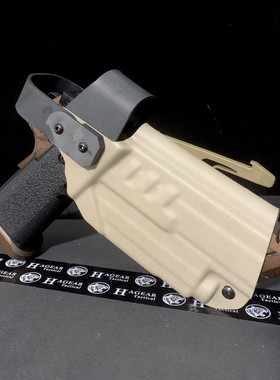 哈格Holster 2011枪套 适用战斗大师/TTI 搭配Olight Mini