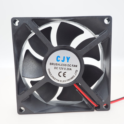 全新8025 8厘米5V12V 24V 8cmDC直流散热风扇 服务器机箱电源风扇