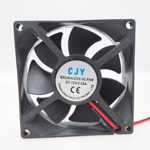全新8025 8厘米5V12V 24V 8cmDC直流散热风扇 服务器机箱电源风扇