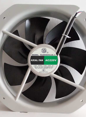 全新LX-FAN轴流风机 AFB2808022H 28080 220V耐高温电柜散热风扇