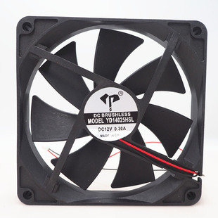 全新静音14025风扇 5V USB 12V 24V 14厘米电脑 电源机箱散热风扇