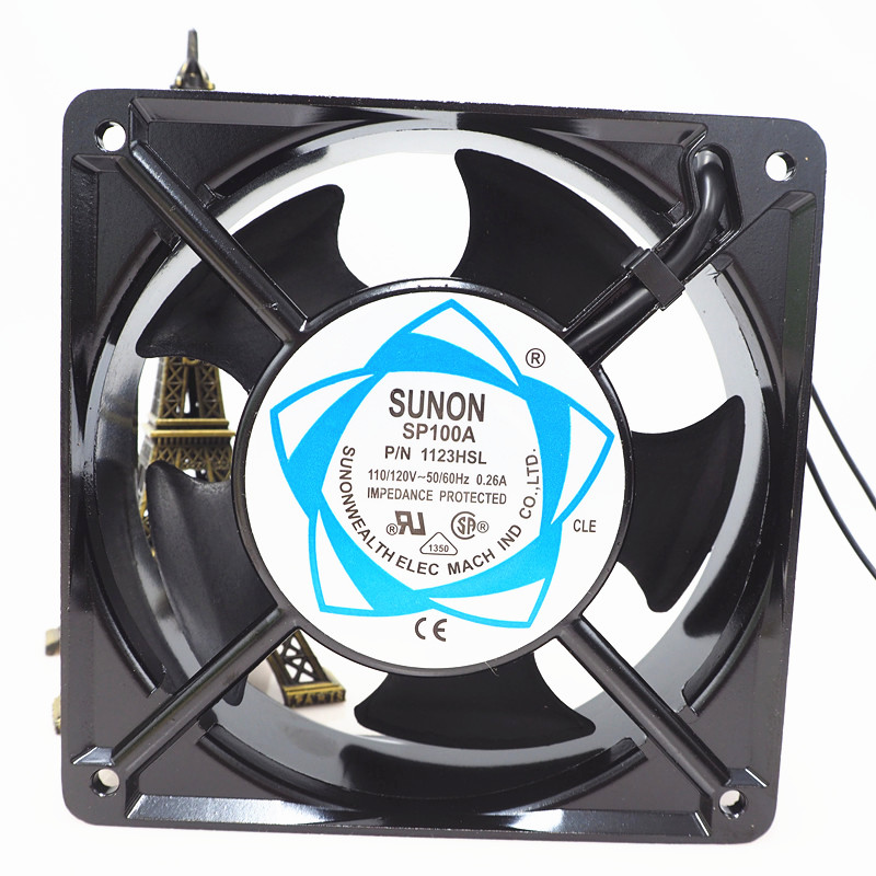 SP100A P/N1123HBL HSL XBL XSL 12CM110-120V建准SUNON 散热风扇