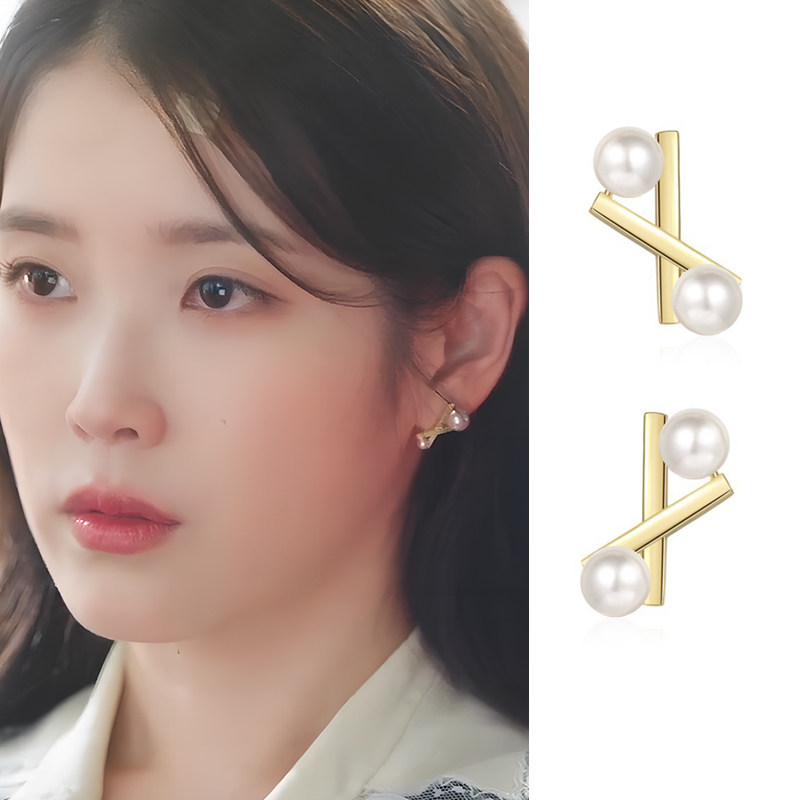 韩剧21世纪大君夫人耳环IU李耳钉