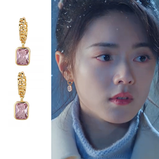 骄阳似我聂曦光赵今麦同款耳环耳钩女复古潮独特耳坠ins耳饰品