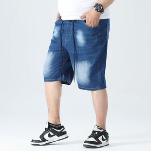 6XL 48码 现货 8X有加肥加大码 P42 牛仔五分短裤