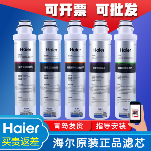 海尔净水器HRO1008-5A/B/E/1009/5009/5070/201/202-4/1H61过滤芯