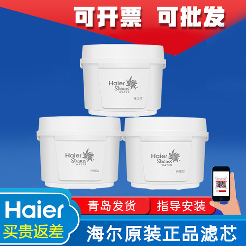 海尔施特劳斯净水器直饮机智饮机饮水机HSW-V5/V6/V3/L5maze滤芯