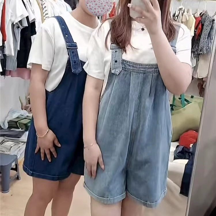 牛仔背带短裤女夏季新款大码胖MM宽松小个子减龄孕夏外穿阔腿裤子,孕妇装/孕产妇用品/营养,孕妇休闲裤,淘宝优惠券,粉丝福利购,淘宝优惠卷