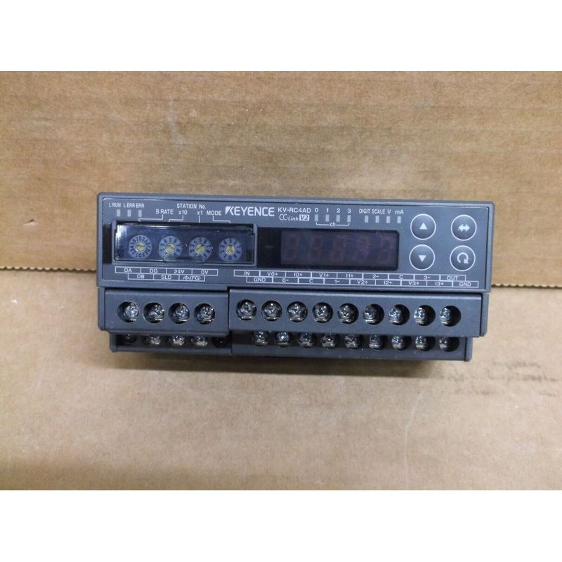 KV-RC4AD Keyence PLC 4 点模拟输入模块终端卡 KVRC4AD