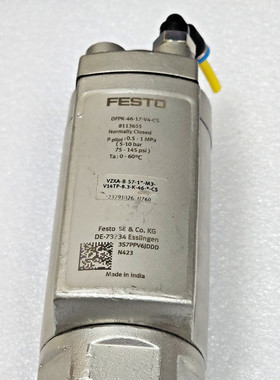 Festo DFPK-46-17-V4-CS 角座阀,PN 8113655,二手,印度_97176