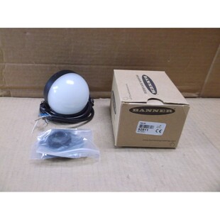 D?me Banner Neuf 90mm Light K90LRP Ind Rouge LED Bo?te