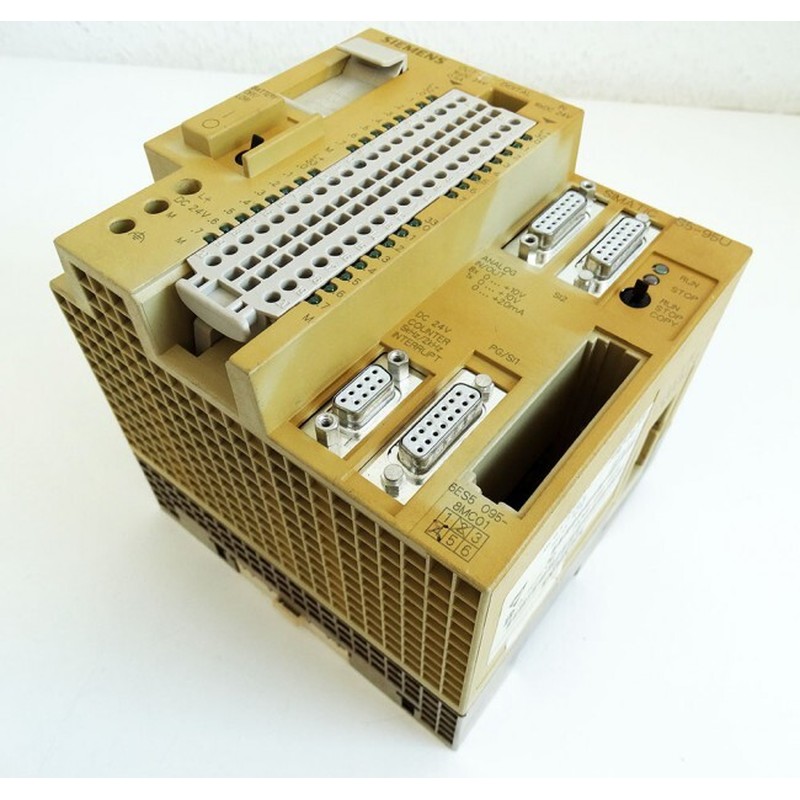 Siemens Simatic S5 6ES5 095-8MC01 E: 02 Kompaktger?t -used-
