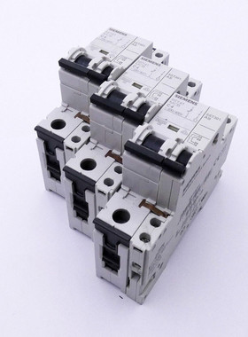 3x Siemens 5SY6104-7 C4 Leitungsschutzschalter + 5ST3011 AS