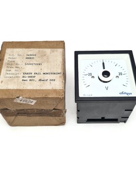 Callenberg DQ72C Moving Coil Meter Type 30-0-30 VDC. MP: 120
